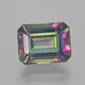 3x5MM OCTAGON MYSTIC TOPAZ  LOOSE GEMSTONE