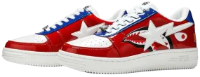 A Bathing Ape Bapesta Low M2 'Shark Face ‑ Red'