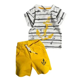 All Aboard Boys Shorts Set