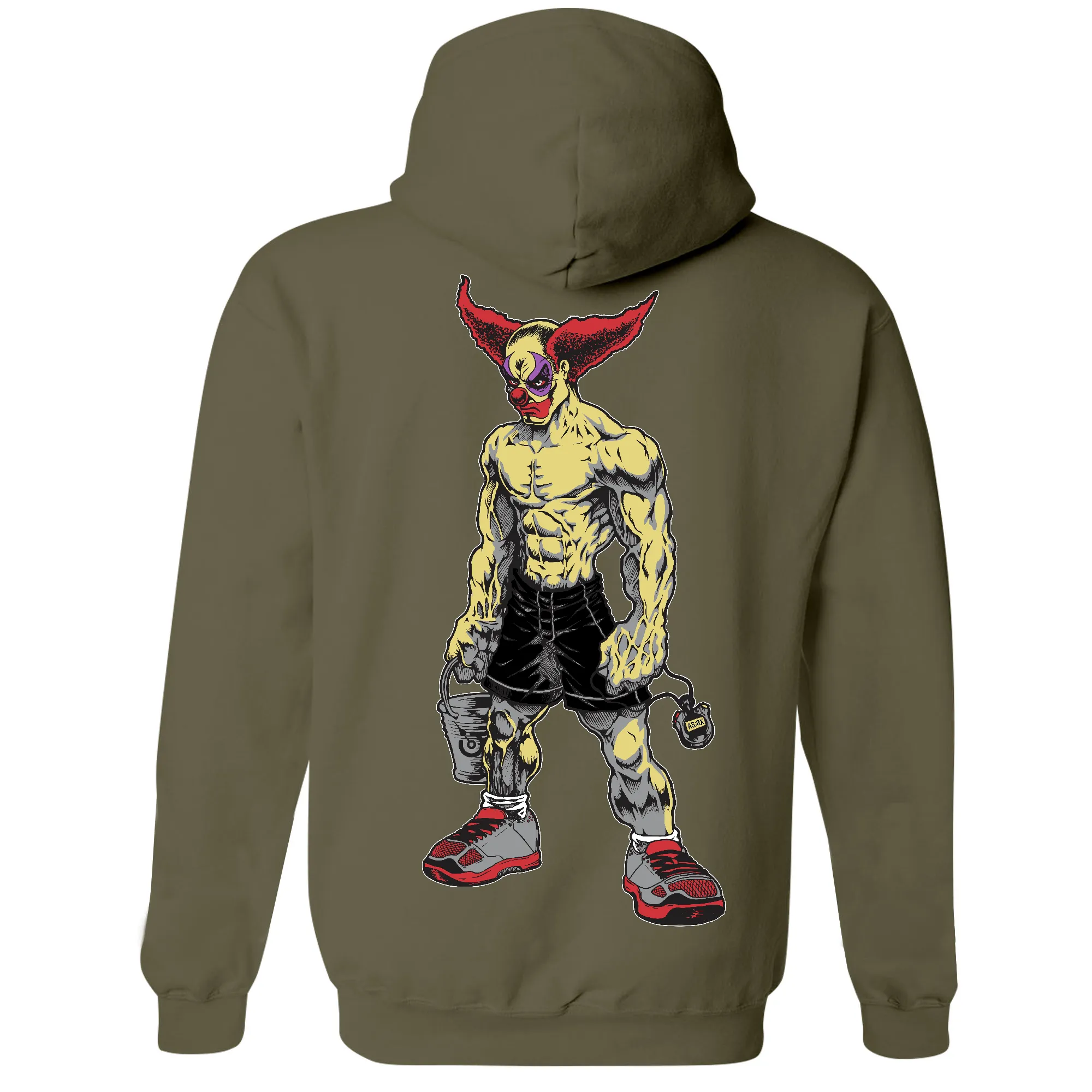 All Kine CrossFit Pukie The Clown Mens - Hoodie