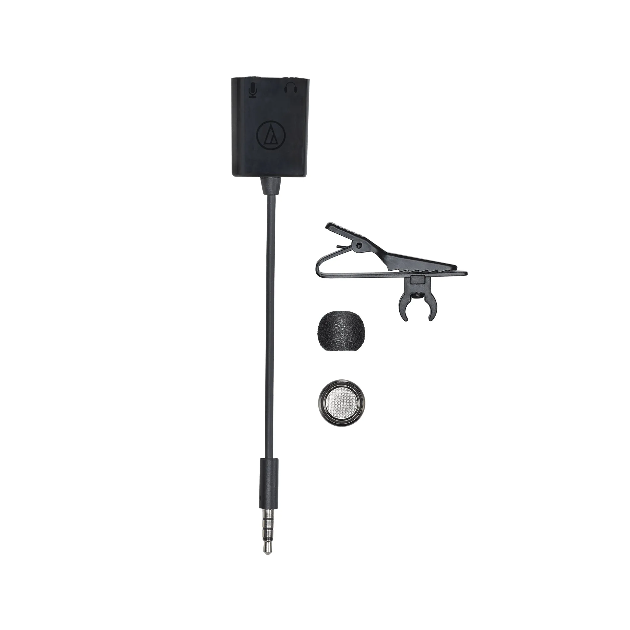 Audio-Technica ATR3350xiS Omnidirectional Condenser Lavalier Microphone