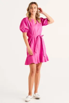 Betty Basics Birdie Mini Dress in Azalea Pink