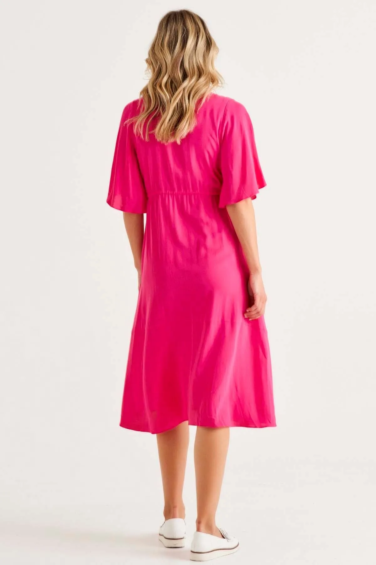 Betty Basics Saint Lucia Dress in French Rose