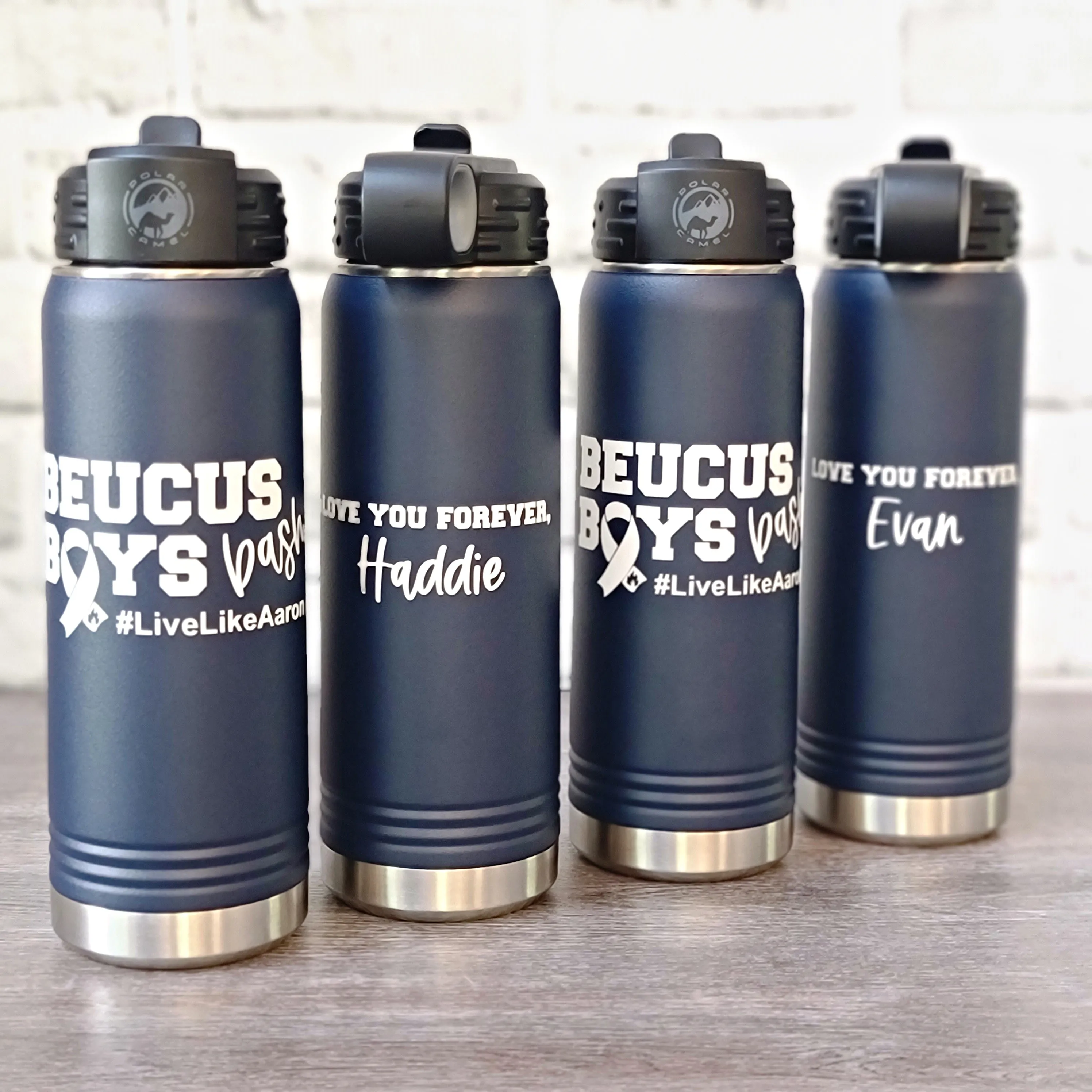 Beucus Boys Birthday Bash WATER BOTTLE | #LiveLikeAaron