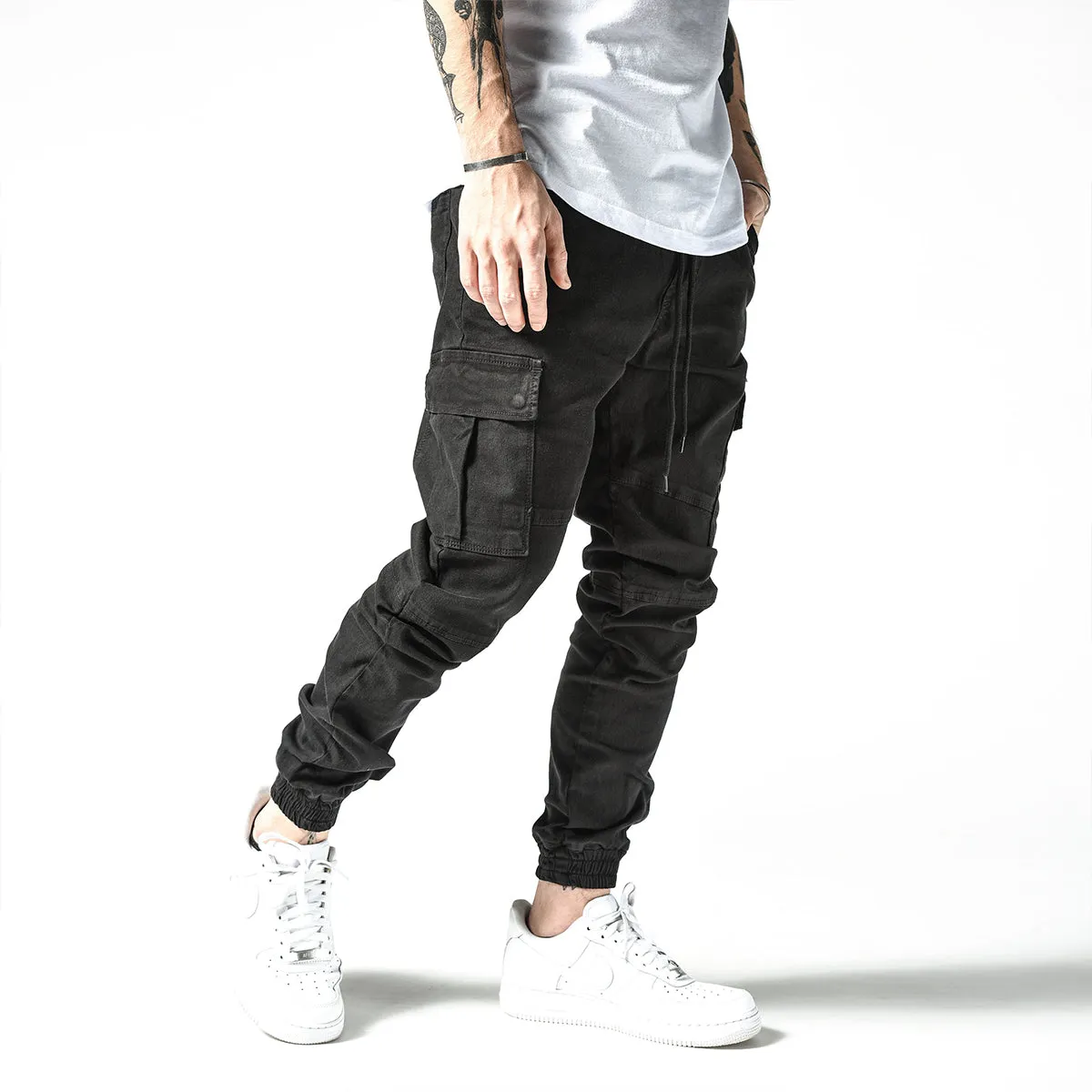 Black Cargo Pants