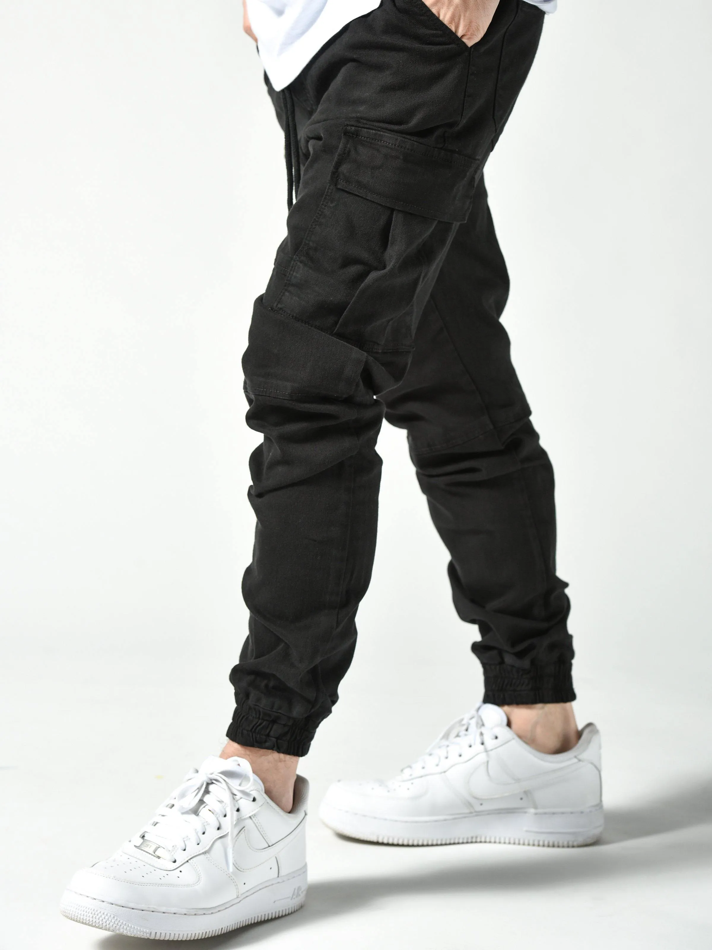 Black Cargo Pants