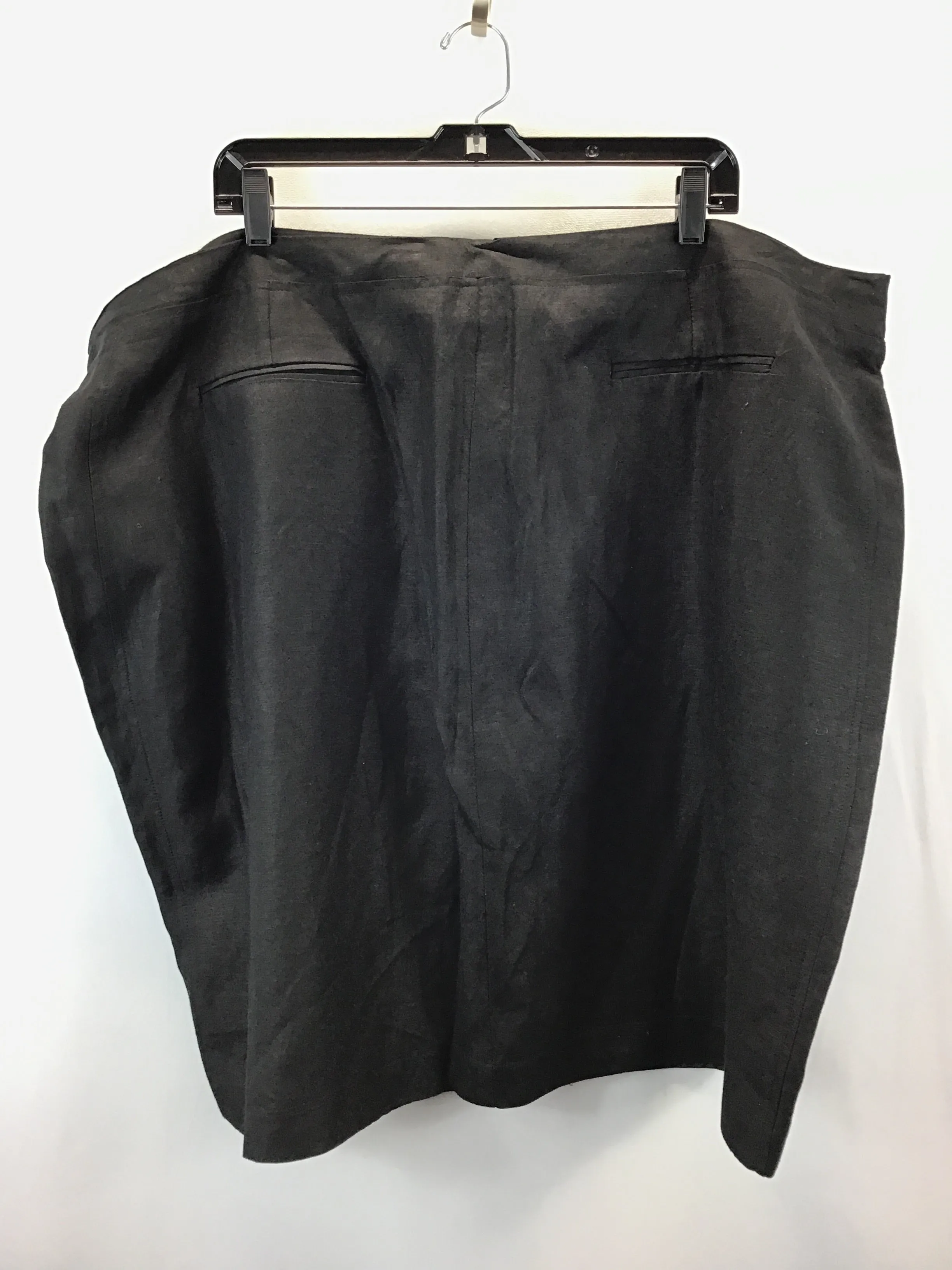 Black Skirt Midi Ashley Stewart, Size 24