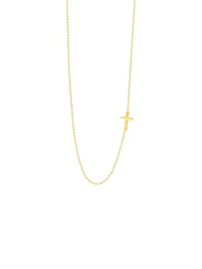 Blair Cross Necklace 14K