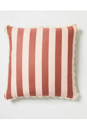 Bonnie & Neil Bold Stripe Berry Pink 60cm Cushion