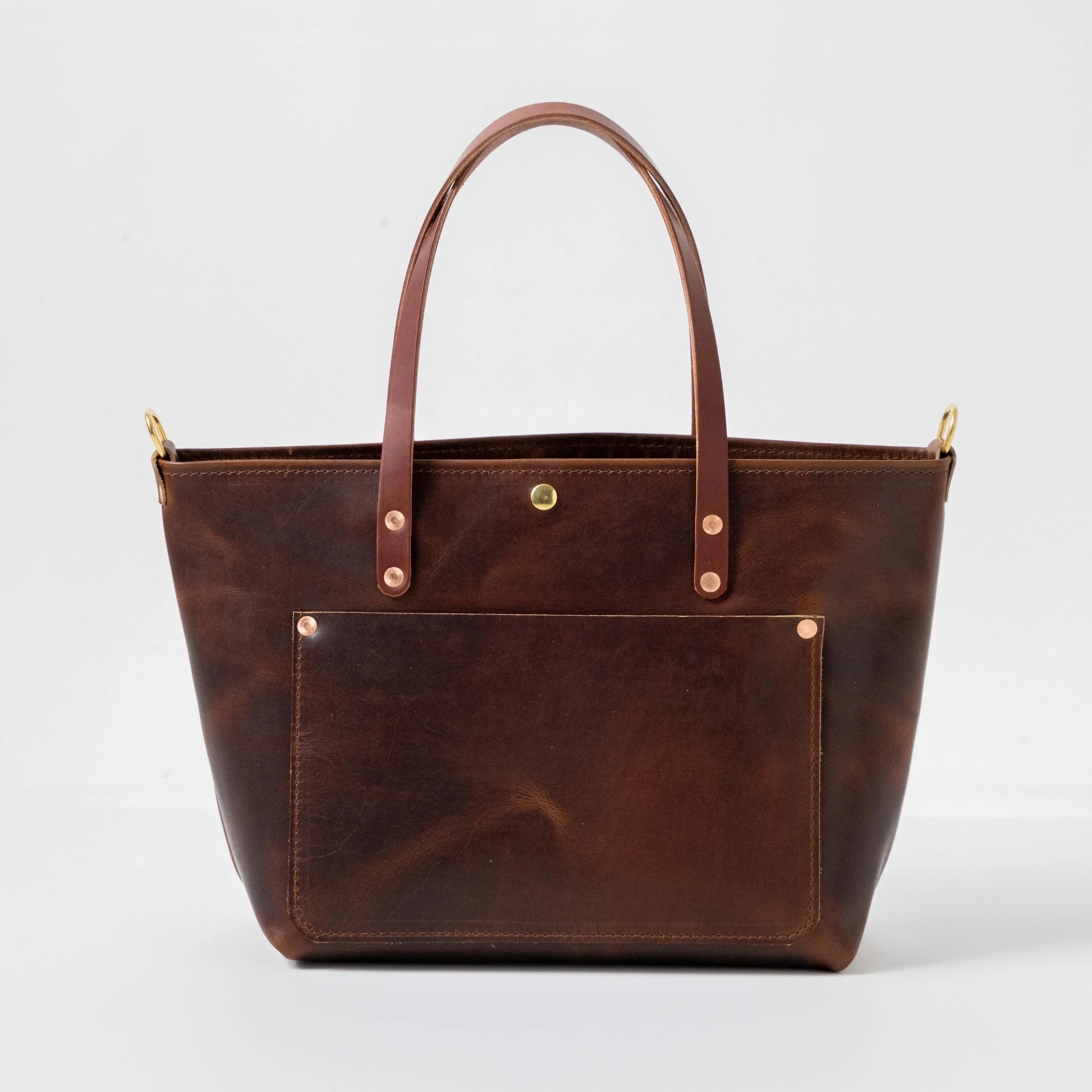 Brown Dublin East West Travel Tote