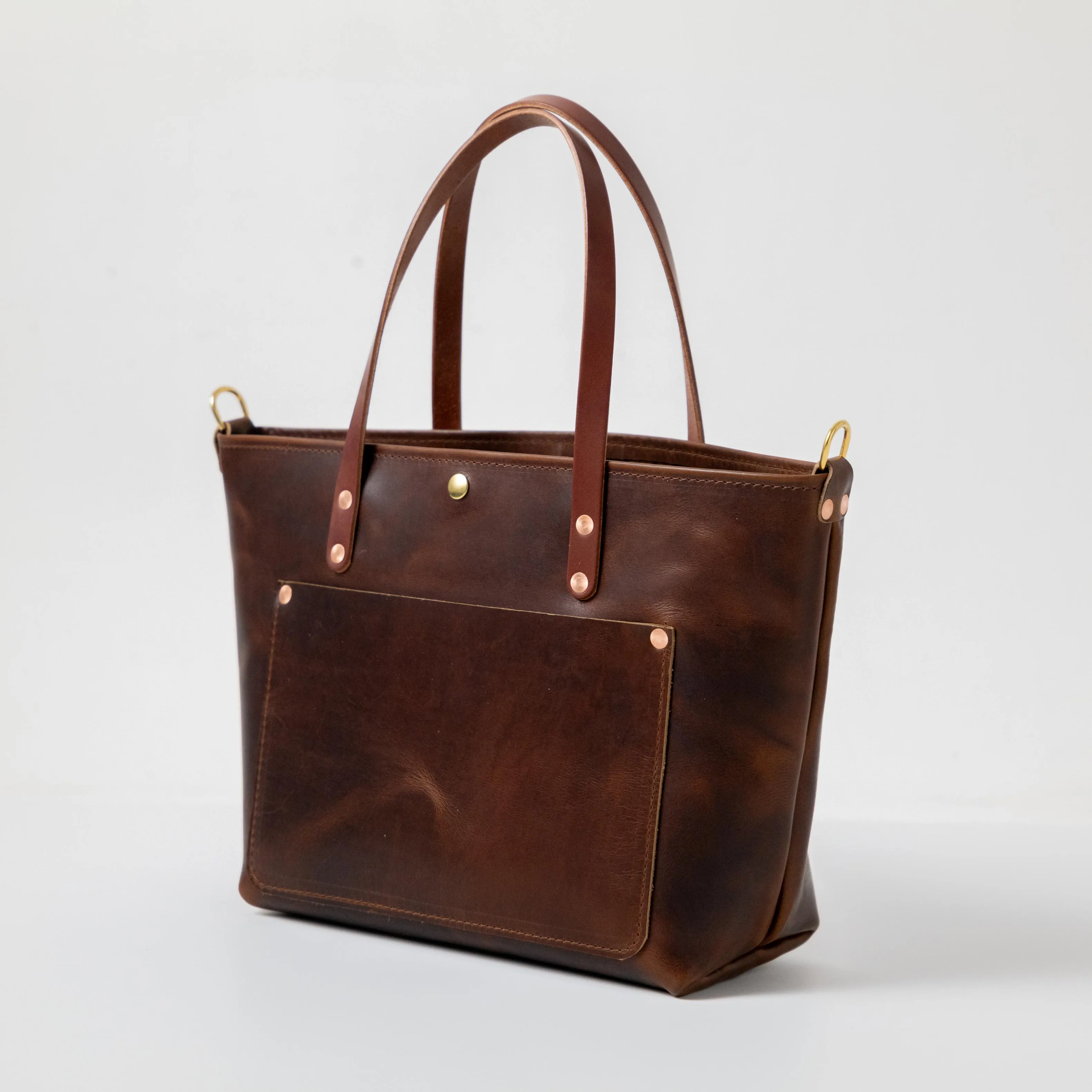 Brown Dublin East West Travel Tote