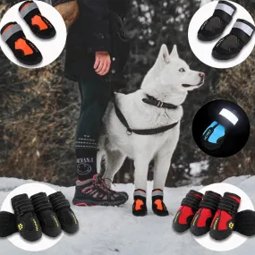 Calentadores para Mascotas Perros Botas reflectantes impermeables