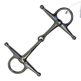 Centaur Full Cheek Snaffle in Stainless Steel - 4 3/4