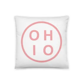 Circle Ohio Soft Pillow