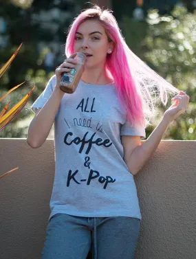 Coffee & K-Pop Tee