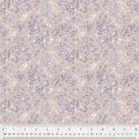 Cotton Fabric, WILDFLOWER, LAVENDER, 53808-3, FLORET Collection by Kelly Ventura for Windham Fabrics