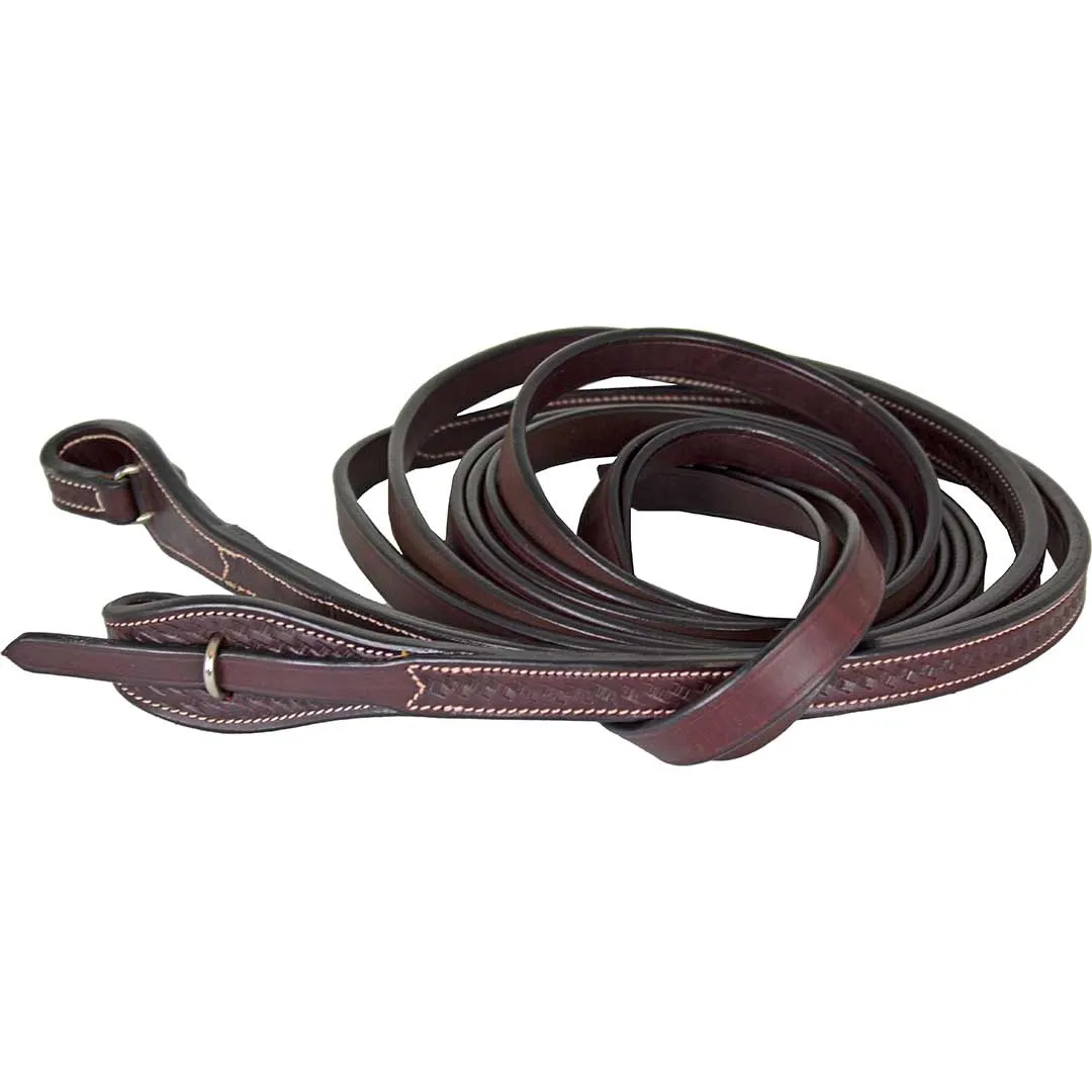 Cowboy Collection Basketweave Dark Reins