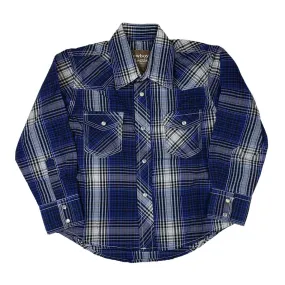 Cowboy Collection Boys' Plaid Snap Shirt