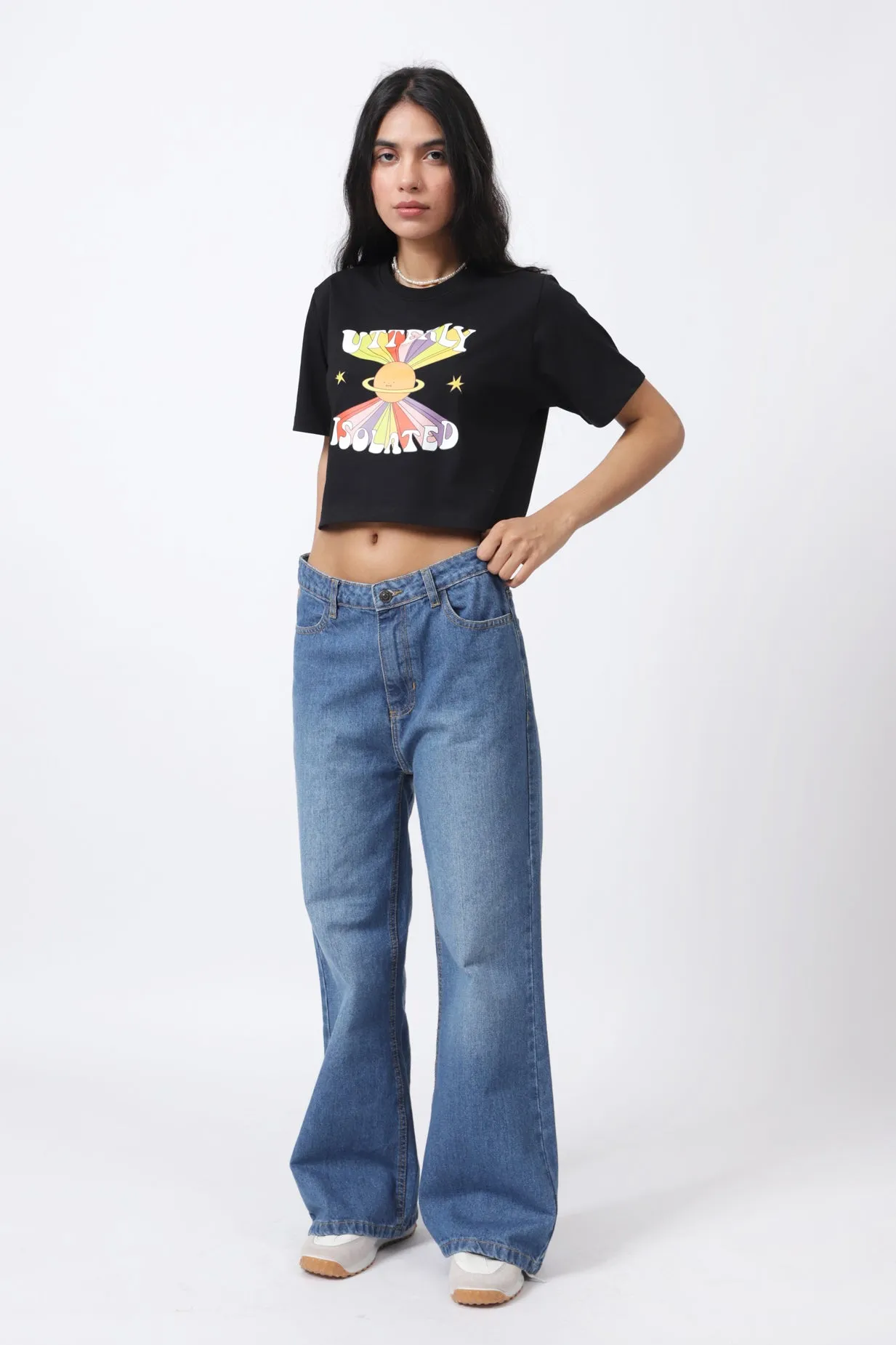 CROPPED GRAPHIC TEE