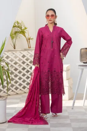 Differ Chikankari Lawn 3 Piece Pakistani Suit DIF06