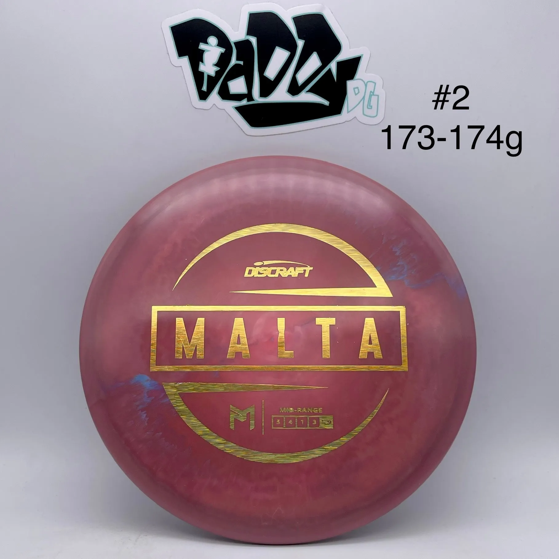 Discraft Paul McBeth ESP Malta Midrange