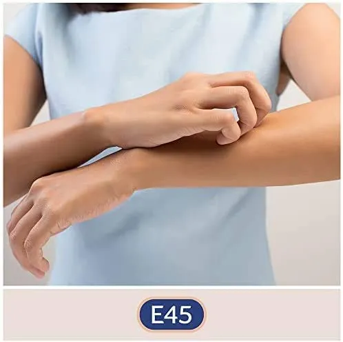 E45 Dermatological Cream Treatment For Dry Skin Conditions (350g)