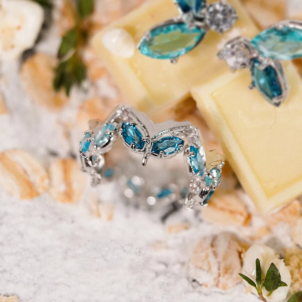 Grand Butterfly Ring [Mint Chocolate]