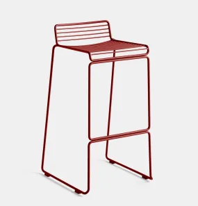 HAY Hee Bar Stool – High – Rust