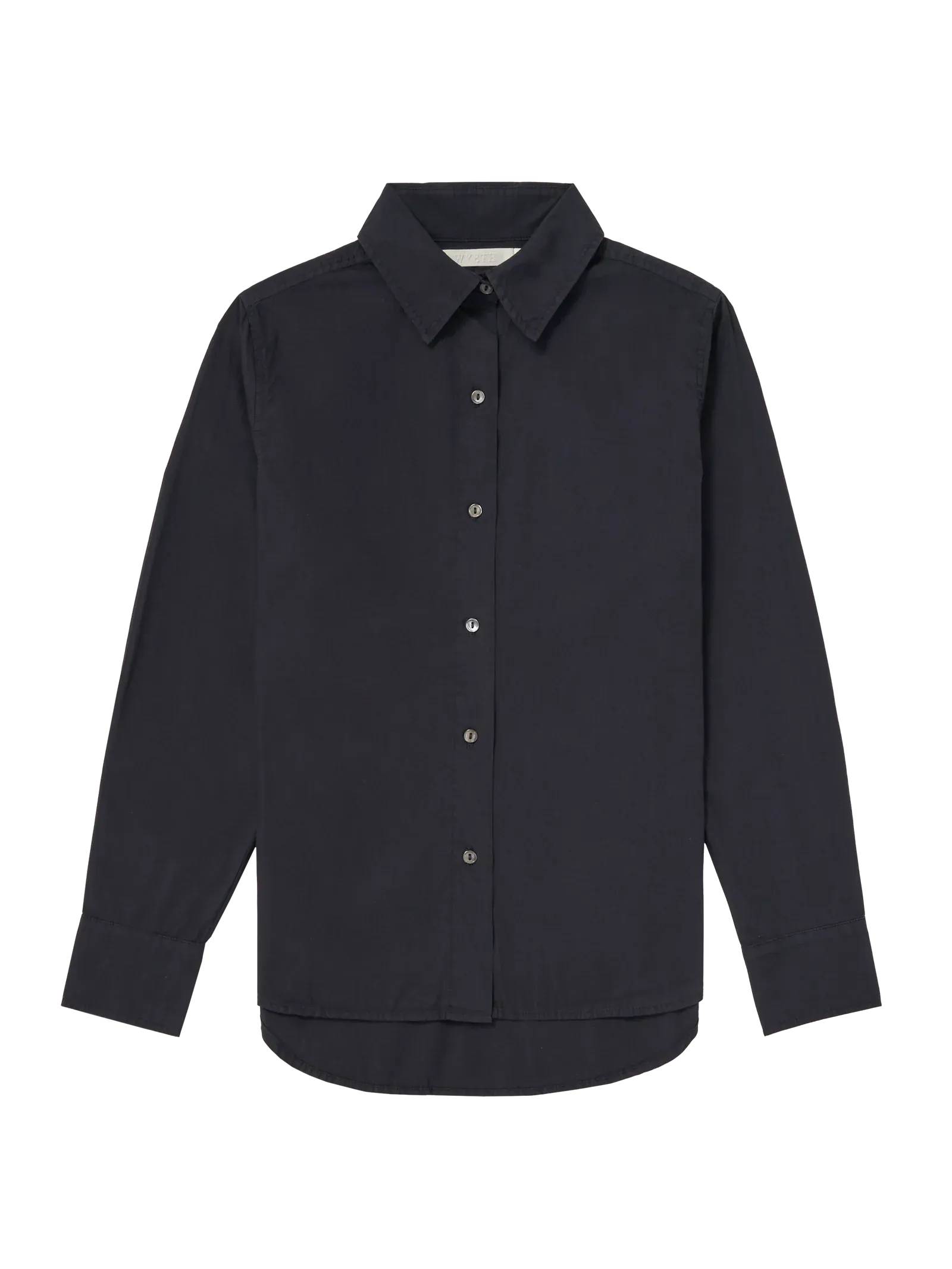 HEARST CRISP POPLIN SHIRT (NAVY) - WYETH