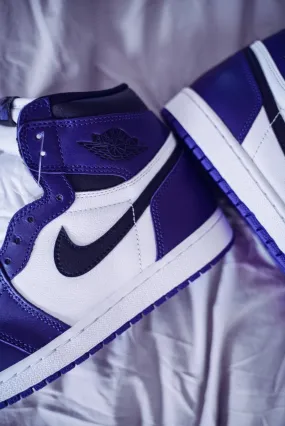 Jordan 1 Retro High Court Purple White