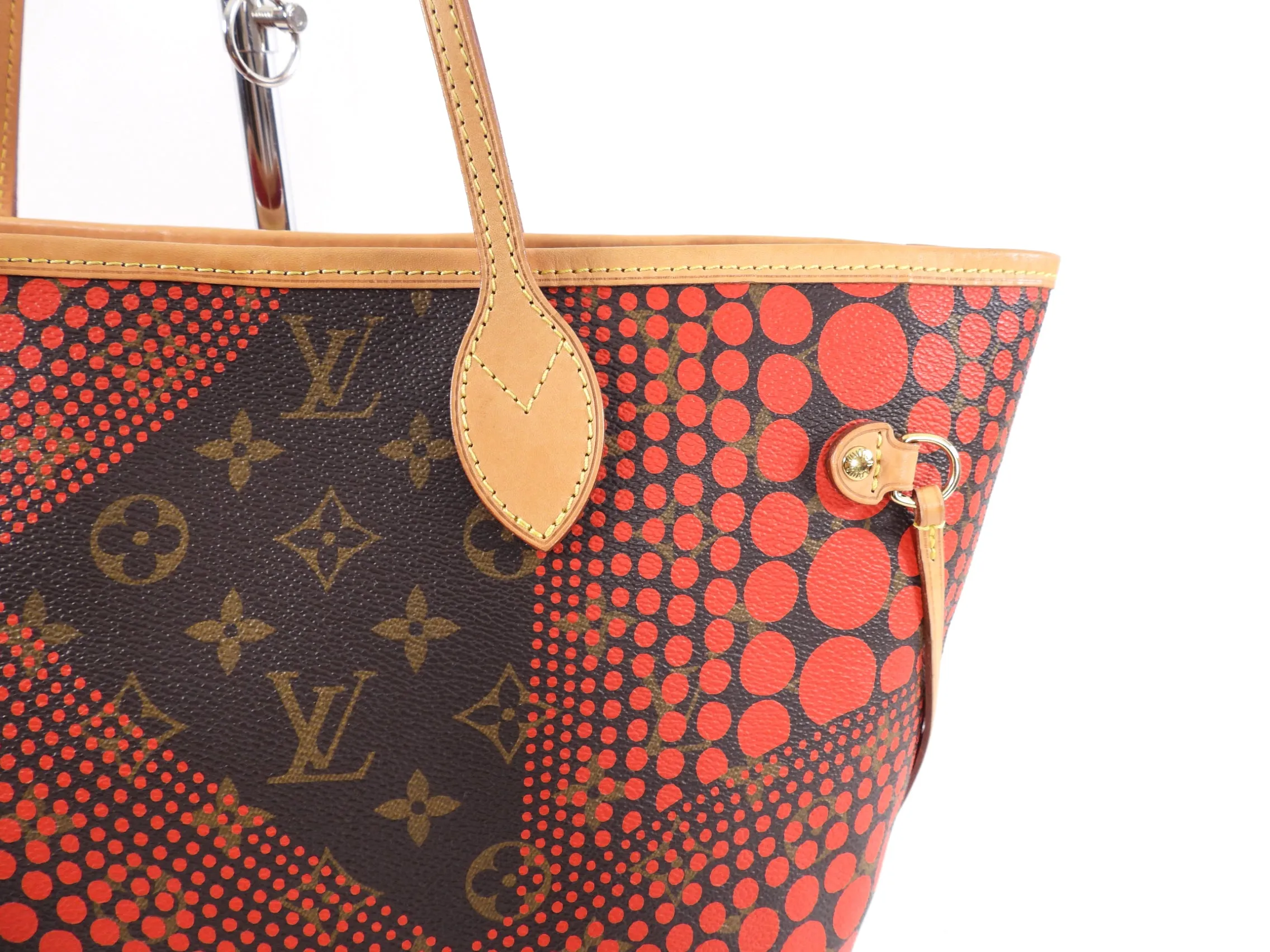 Louis Vuitton x Yayoi Kusama Limited Edition Red Neverfull MM