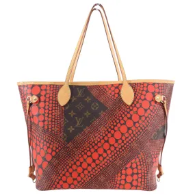 Louis Vuitton x Yayoi Kusama Limited Edition Red Neverfull MM