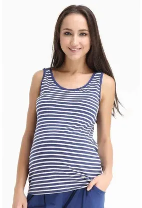 Maya Double Strap Maternity Top Sleeveless Camisole