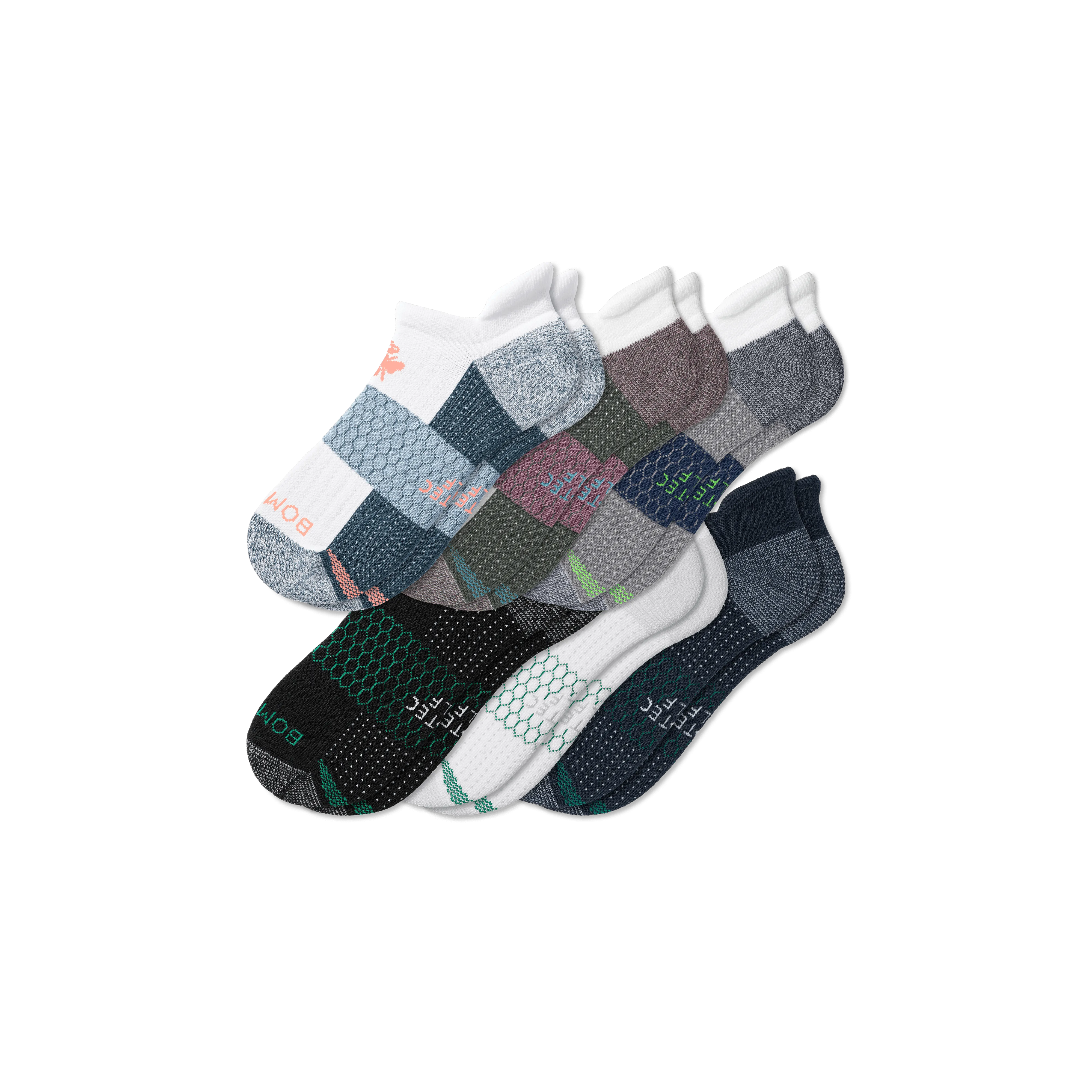 Men's Golf Ankle Sock 6-Pack