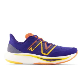 Men's New Balance FuelCell Rebel v3, Victory Blue/Vibrant Apricot, 7.5 D Medium