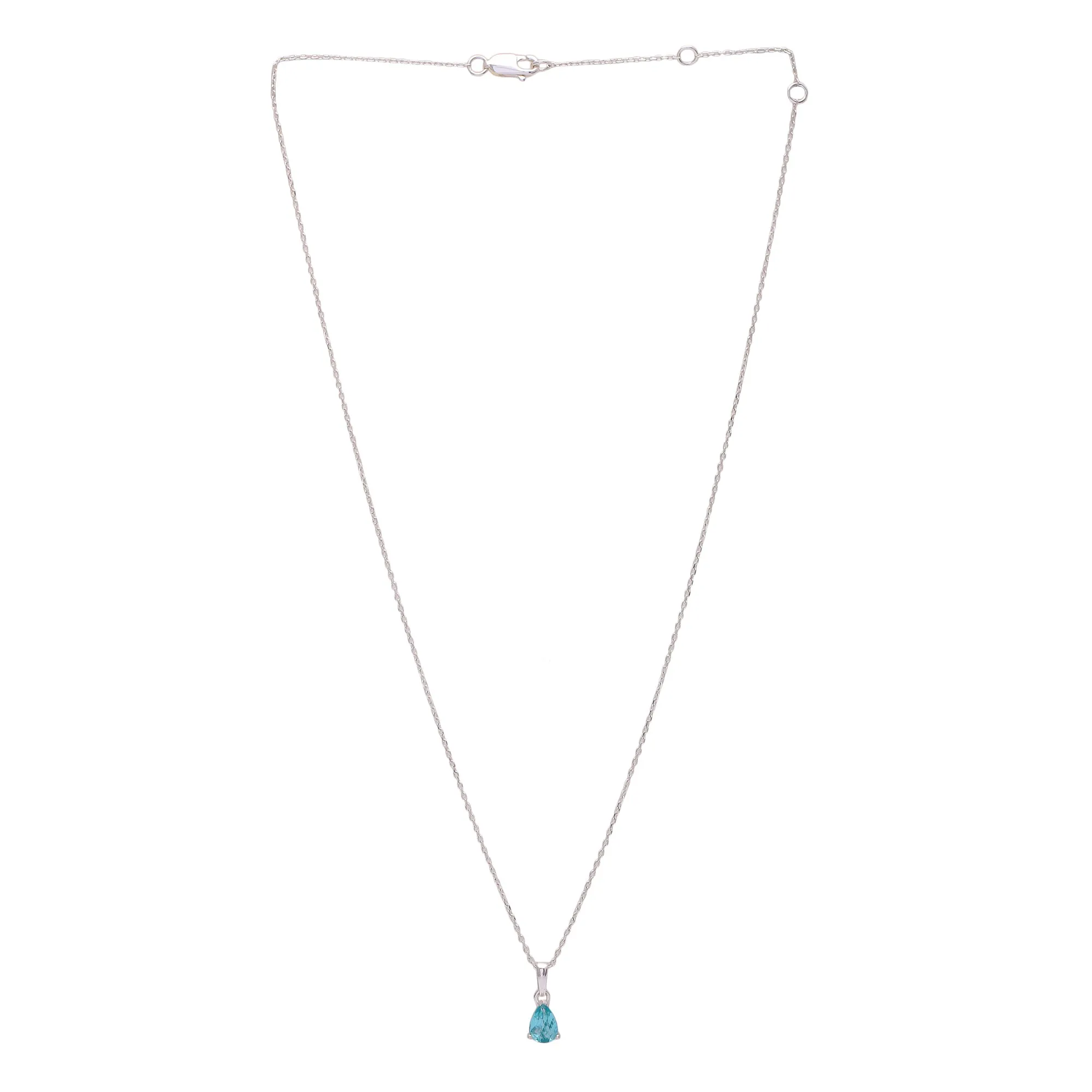 Naazuk necklace, neon apatite - Wholesale