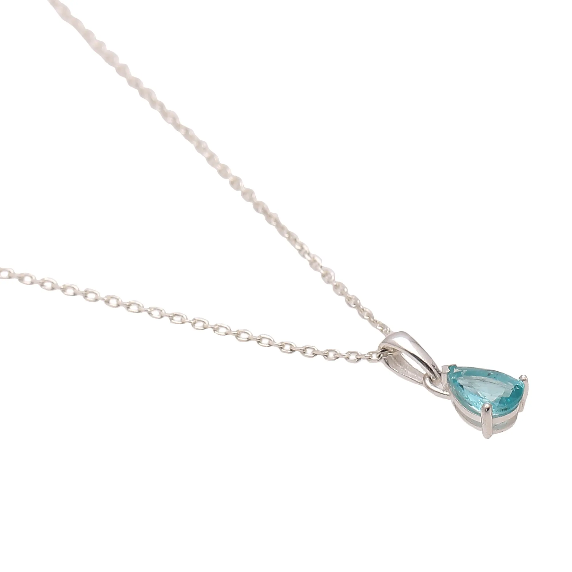 Naazuk necklace, neon apatite - Wholesale