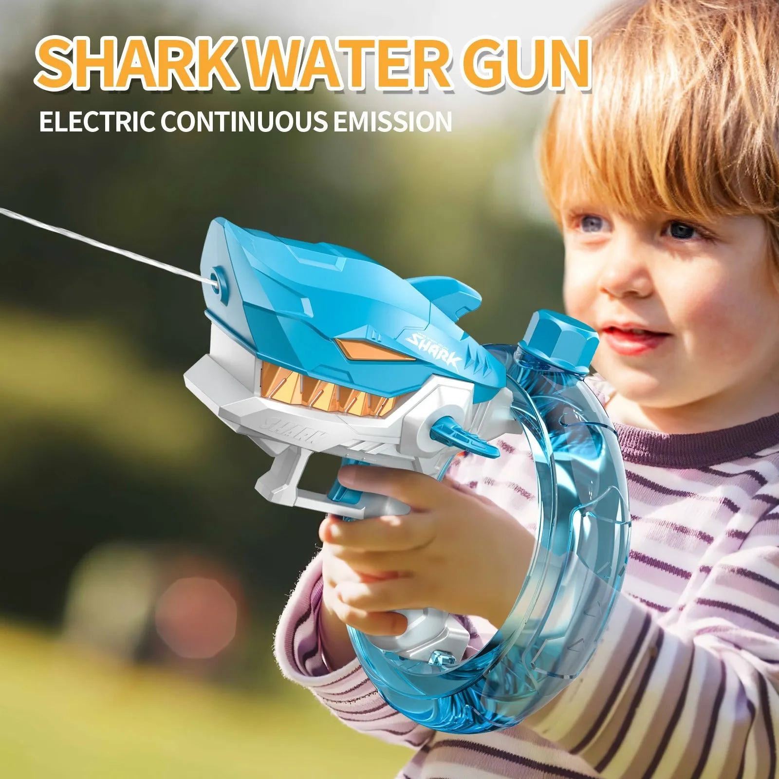 New Shark Electric Water Gun Toys