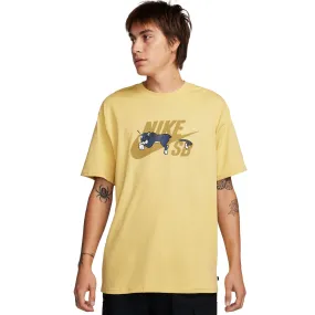 Nike SB Panther Tee Saturn Gold