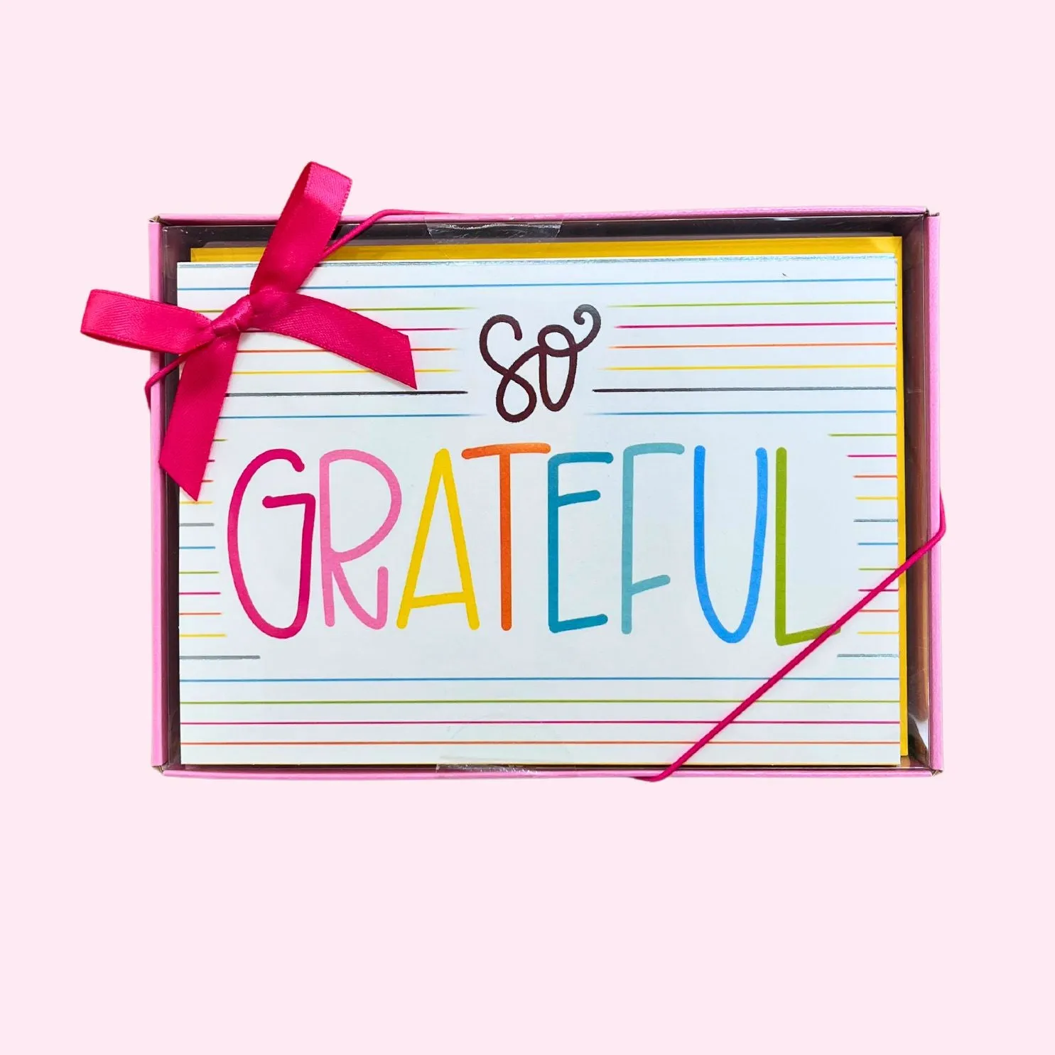 Note Card Set - So Grateful