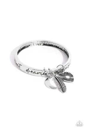 Paparazzi Free-Spirited Fantasy Silver Bracelet