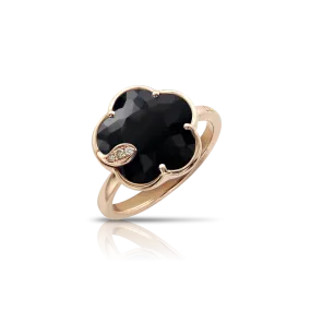 Pasquale Bruni - Petit Joli - Ring, Black Onyx, Diamonds, and 18k Rose Gold