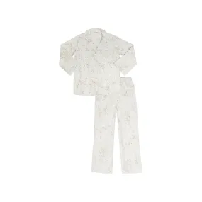 Pyjamas Woman Mini Splash - Off White (Fluffy sky, cream)