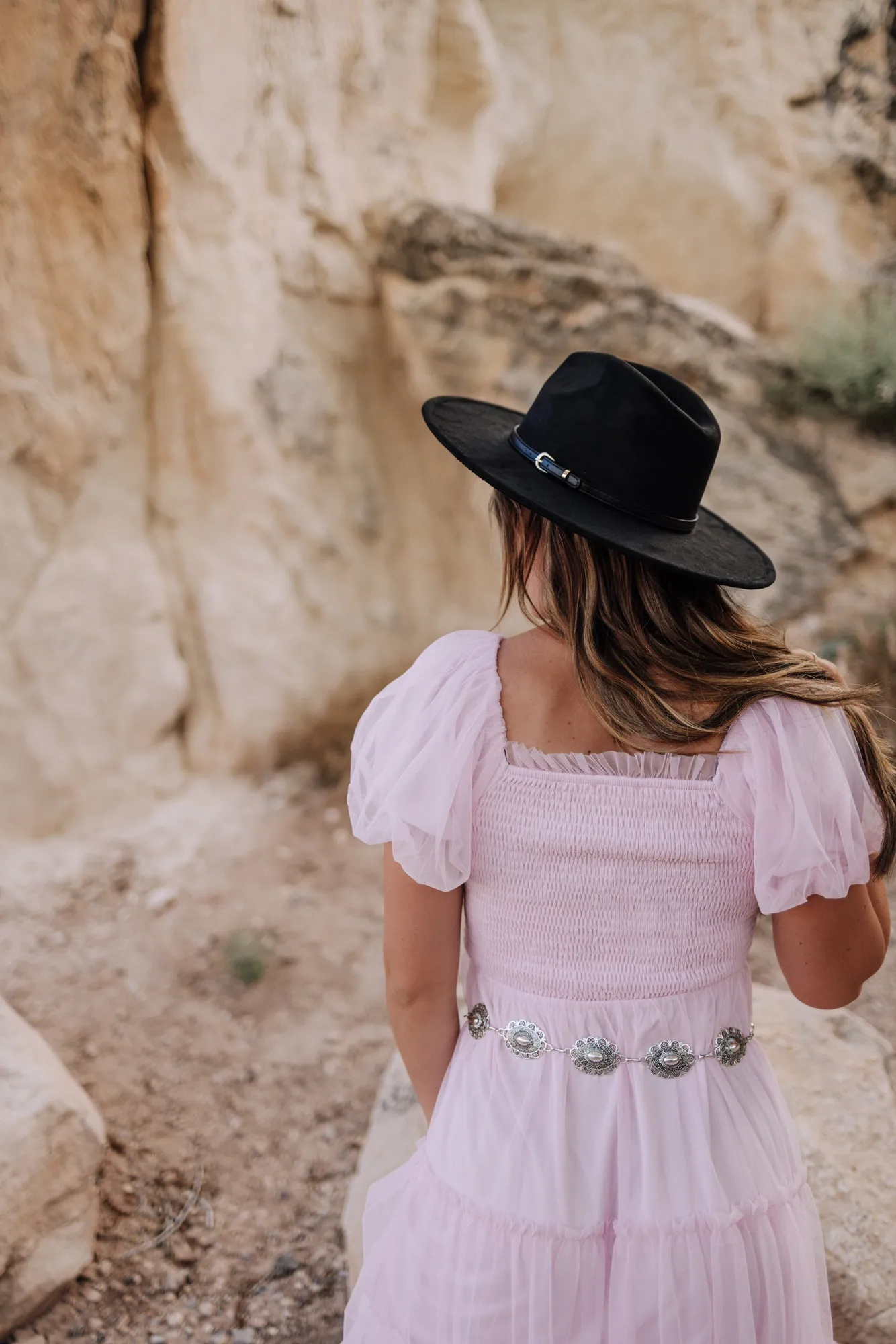 Rosa Pink Midi Dress