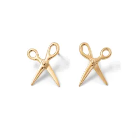 Scissor Earring 14K Yellow Gold