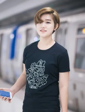 Seoul Map Tee