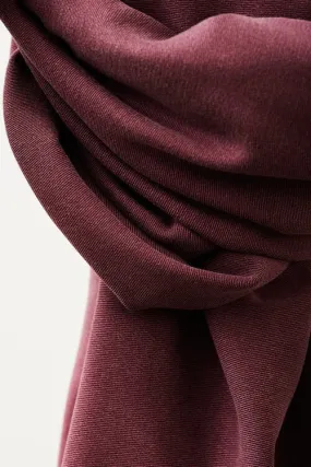 Soft Stretch Twill - maroon