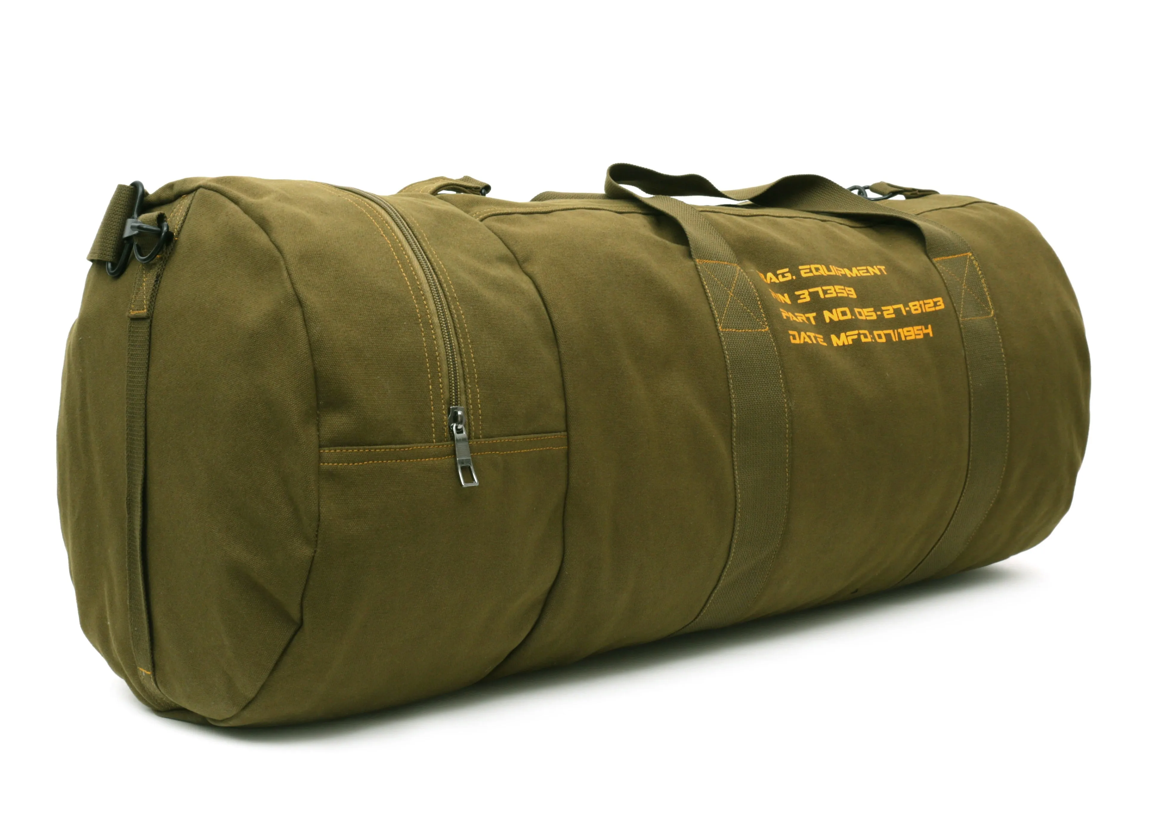 Soldier 74L Canvas Olive Travel Duffle