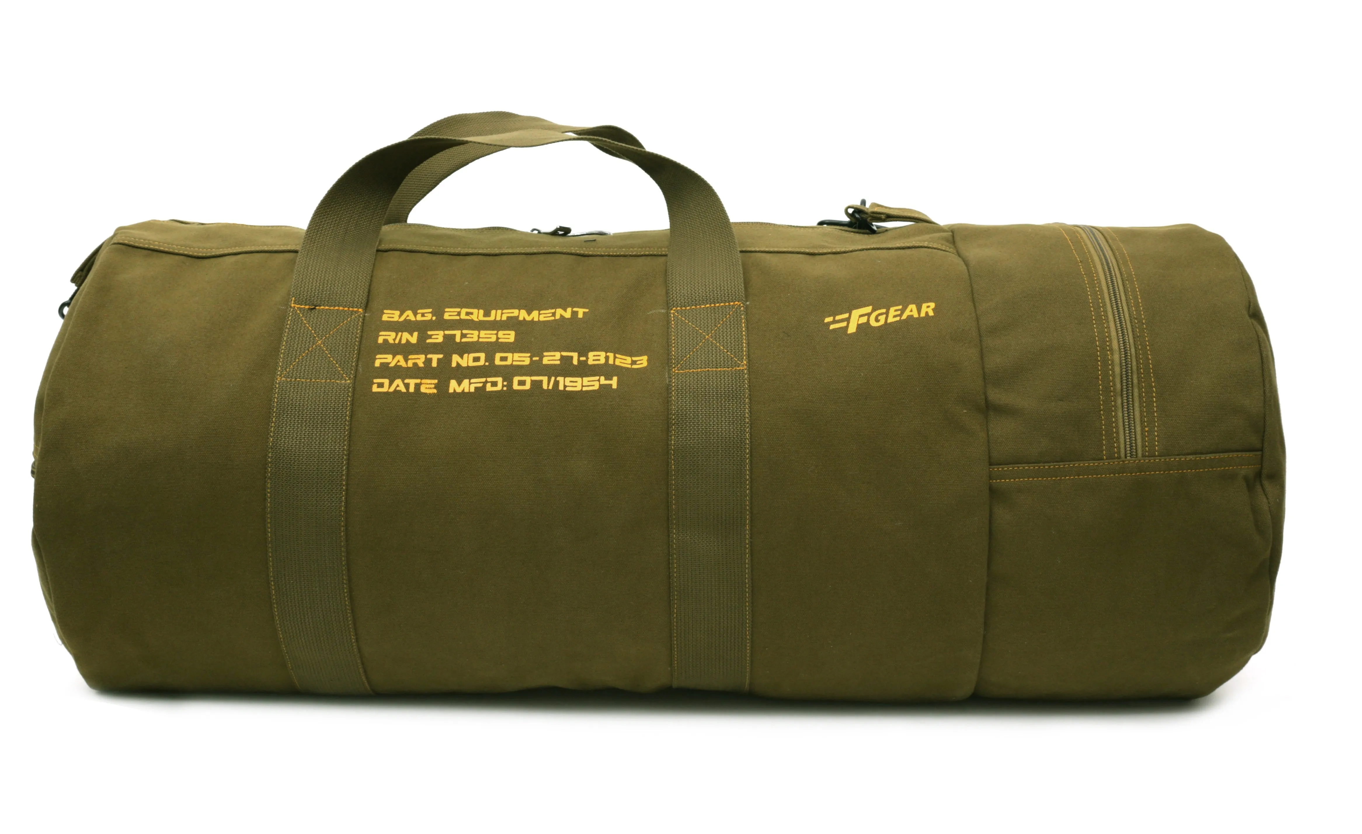 Soldier 74L Canvas Olive Travel Duffle