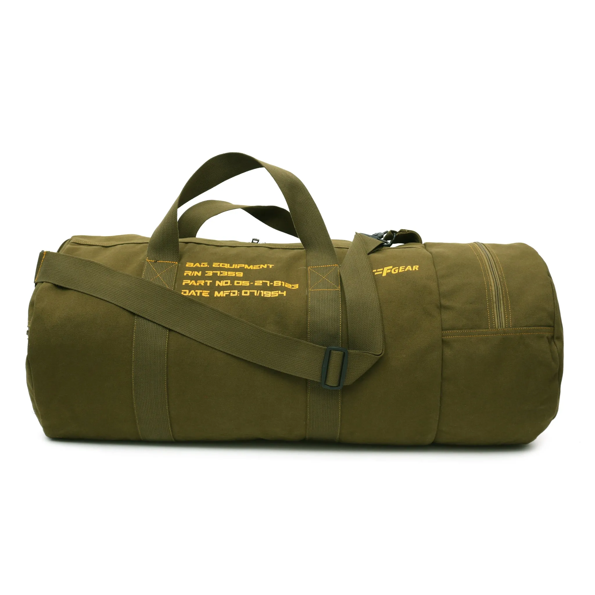 Soldier 74L Canvas Olive Travel Duffle